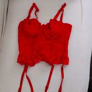 Spade Lingerine top Red size 38B